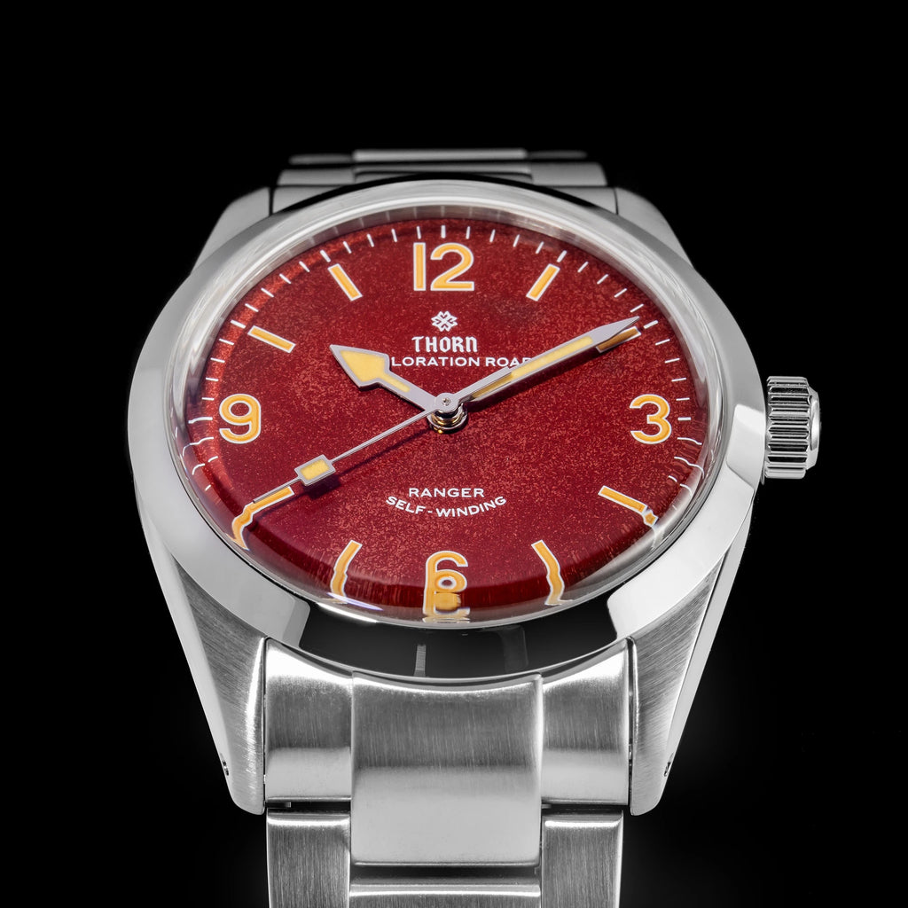 THORN 34mm Pays Tribute to Gold Retro Age Unisex Pt5000 Automatic Movement Watch