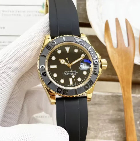 Best Quality  Luxury Watch   Bezel World Clock 904L Steel 3285 Automatic Mechanical Watch for Men