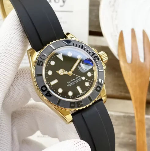 Best Quality  Luxury Watch   Bezel World Clock 904L Steel 3285 Automatic Mechanical Watch for Men