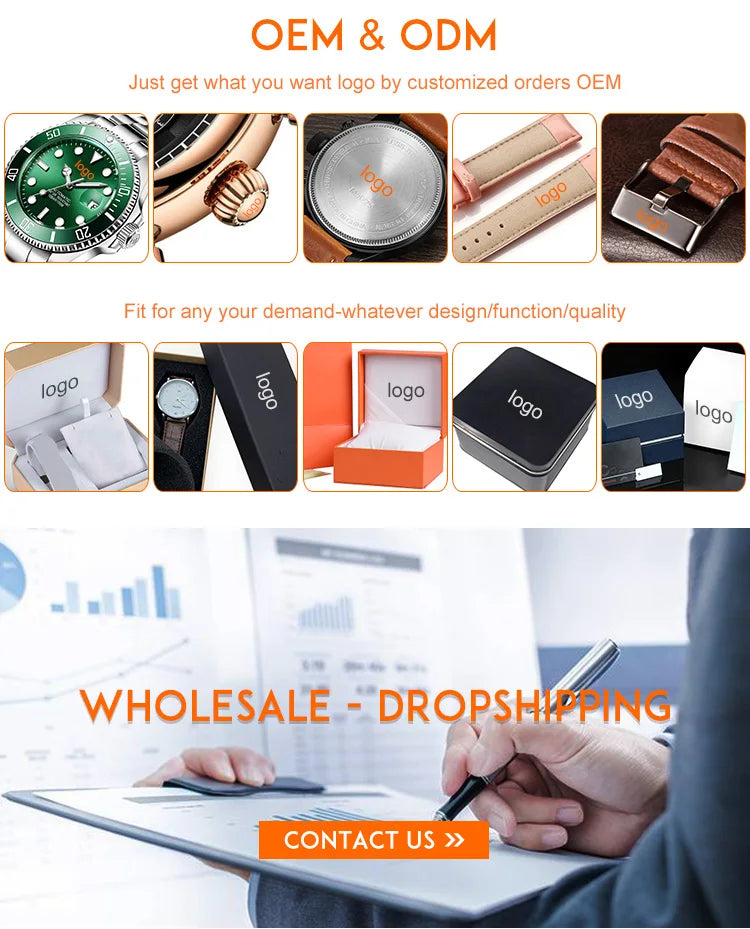 MEGIR 8109G Waterproof Tonneau Wristwatch Silicone Strap 8109 Quartz Watch Men Luminous Hands Alloy Case Fashion Male Watches