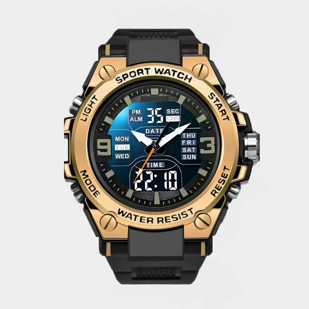 Digital Men Military Watch 50m Waterproof Wristwatch LED Quartz Clock Sport Watch Male Big Watches Men Relogios Masculino