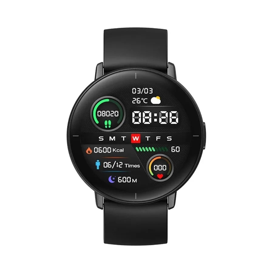 Multilanguage Smart Sports Watch Heart Rate Monitoring