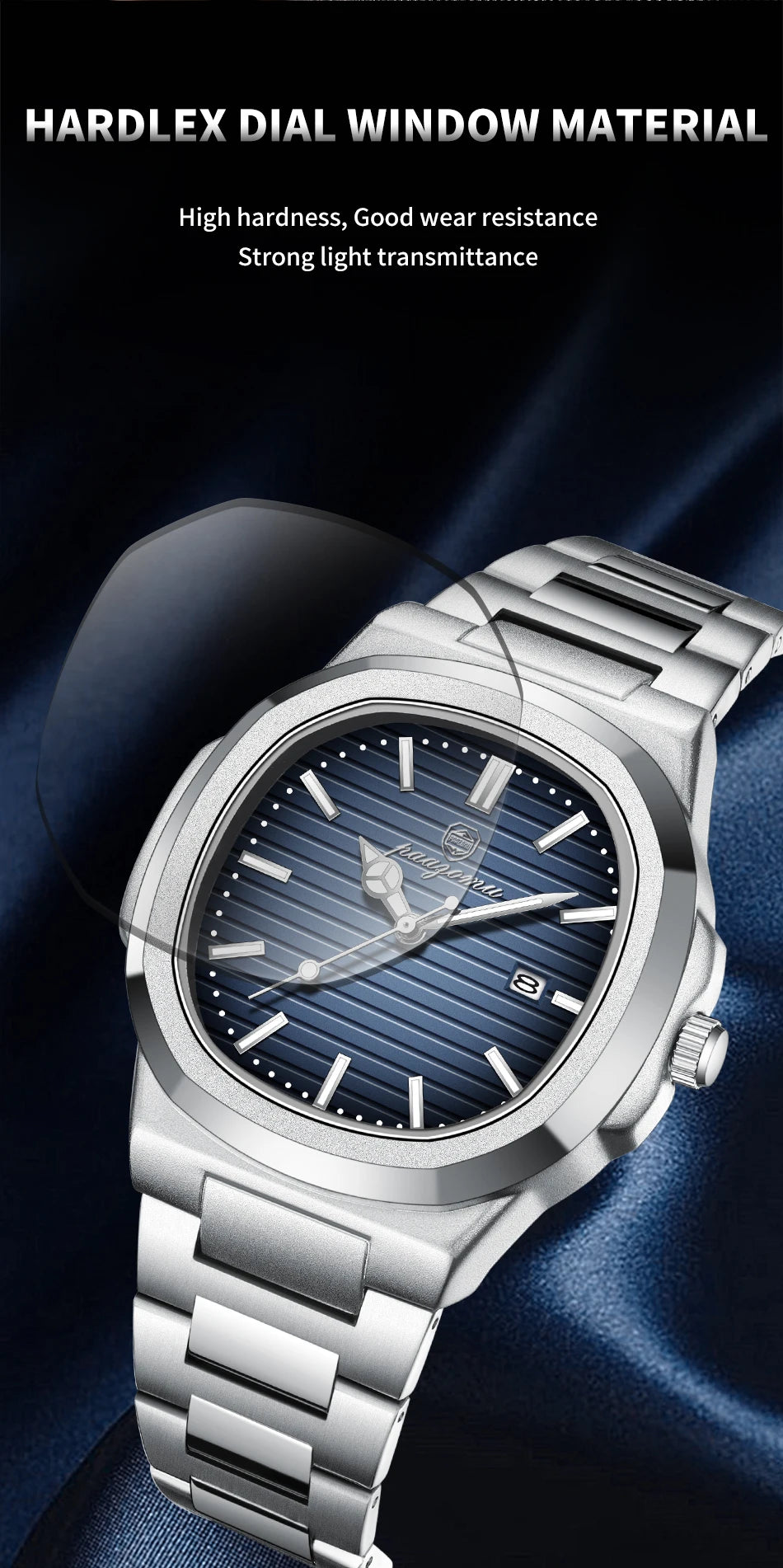 PAAZOMU 2025New Men Stainless Steel Watch Quartz Waterproof Male Clock Business Watch Mens Watches Top Brand Luxury Men Watch