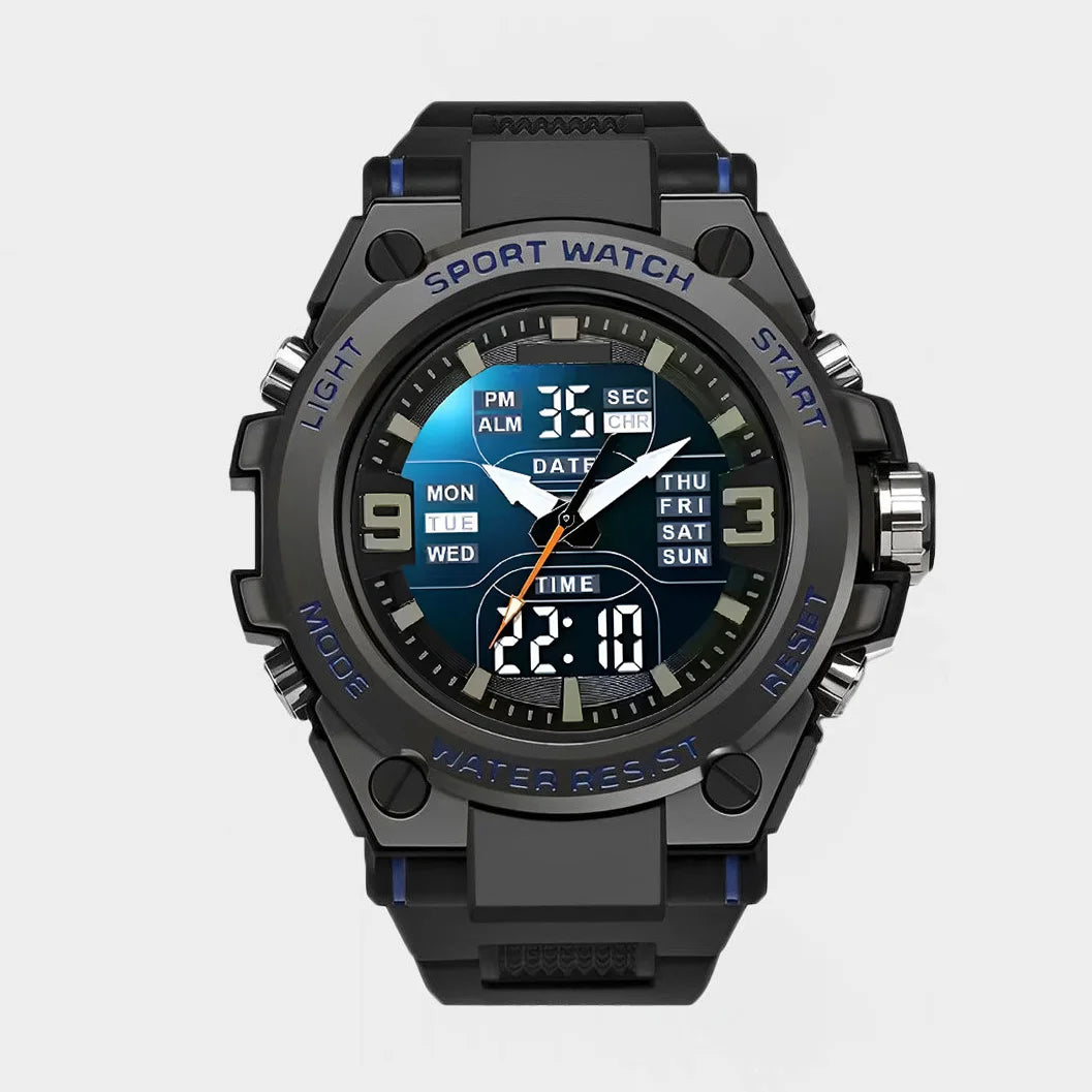 Digital Men Military Watch 50m Waterproof Wristwatch LED Quartz Clock Sport Watch Male Big Watches Men Relogios Masculino