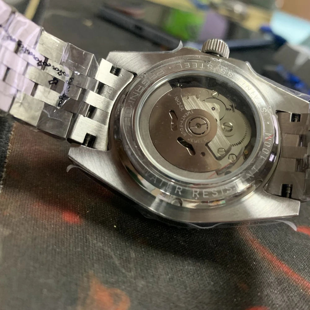 PAGANI DESIGN 2024 40MM New GMT Men Mechanical Watches NH34 AR Sapphire Automatic Watch 100M Waterproof Sports Watches for Men ﻿