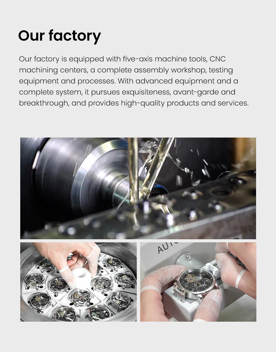 AGELOCER Original Schwarzwald Watch Men's Sports Hollow Luminous Automatic Mechanical Watch Birthday Gift for Men