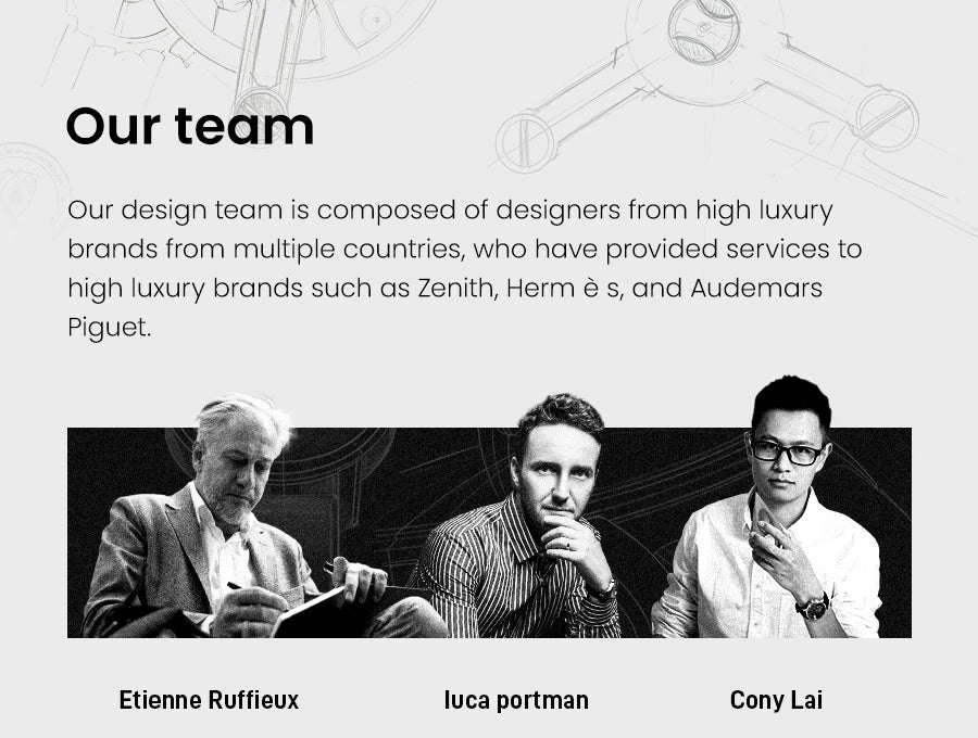 AGELOCER Original Schwarzwald Watch Men's Sports Hollow Luminous Automatic Mechanical Watch Birthday Gift for Men