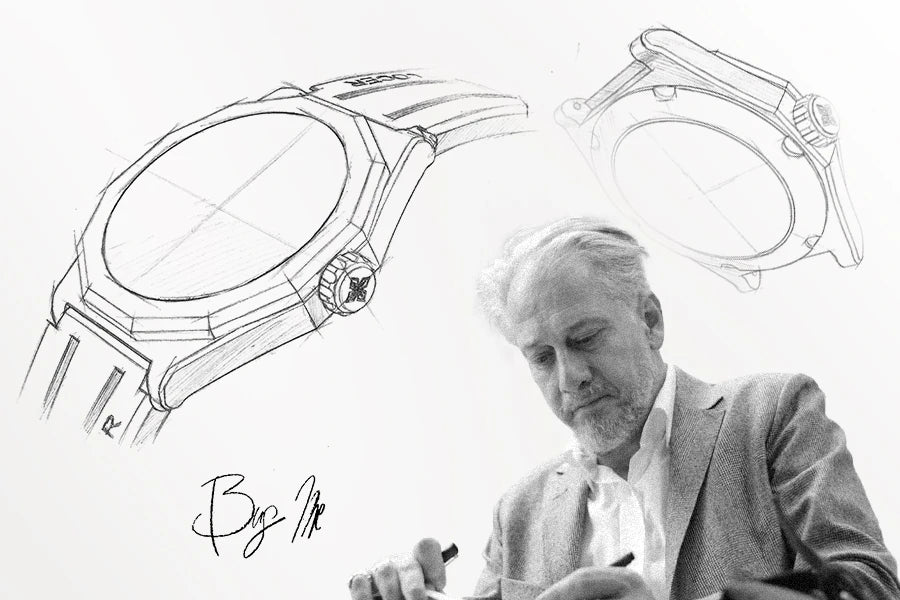 AGELOCER Original Schwarzwald Watch Men's Sports Hollow Luminous Automatic Mechanical Watch Birthday Gift for Men